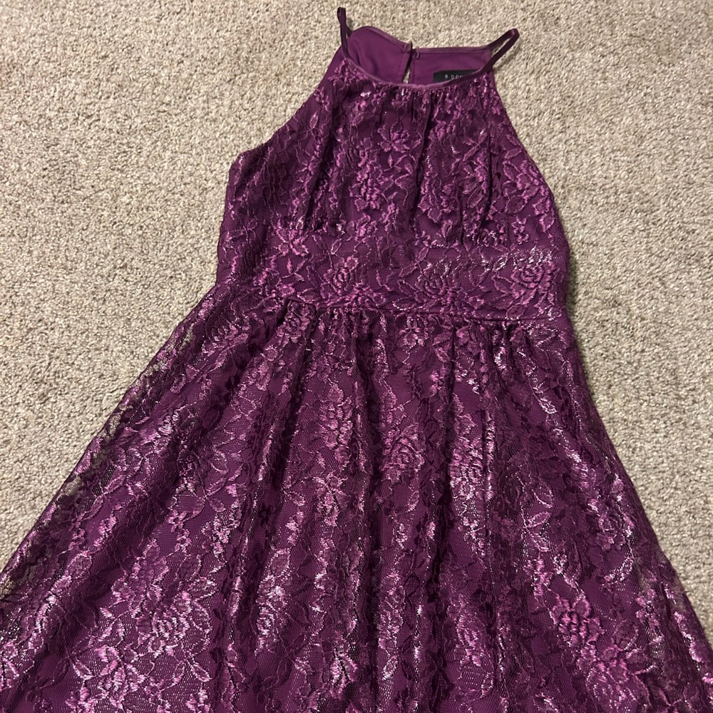 Purple dress